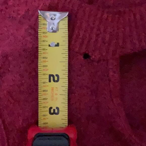 BCX Women’s Trapeze Pullover Mock Cold Shoulder Top Long Sleeve M Fall Boho Cozy - Picture 10 of 11